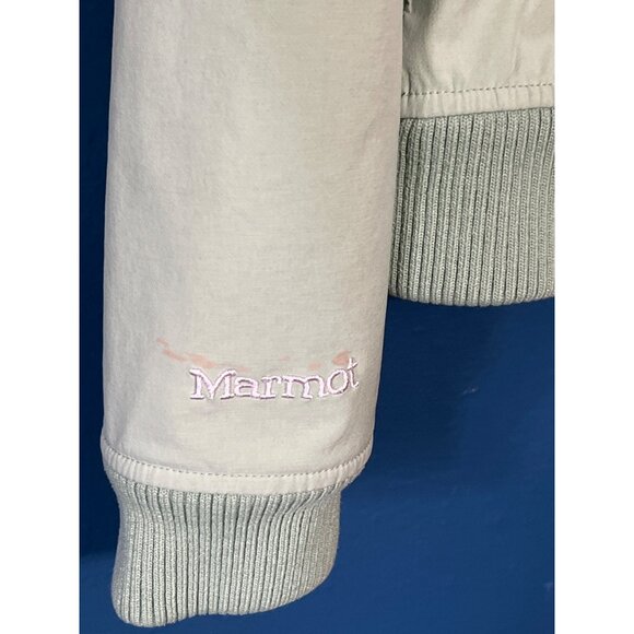 Marmot Womens Pastel Green Jacket Medium - Picture 7 of 8